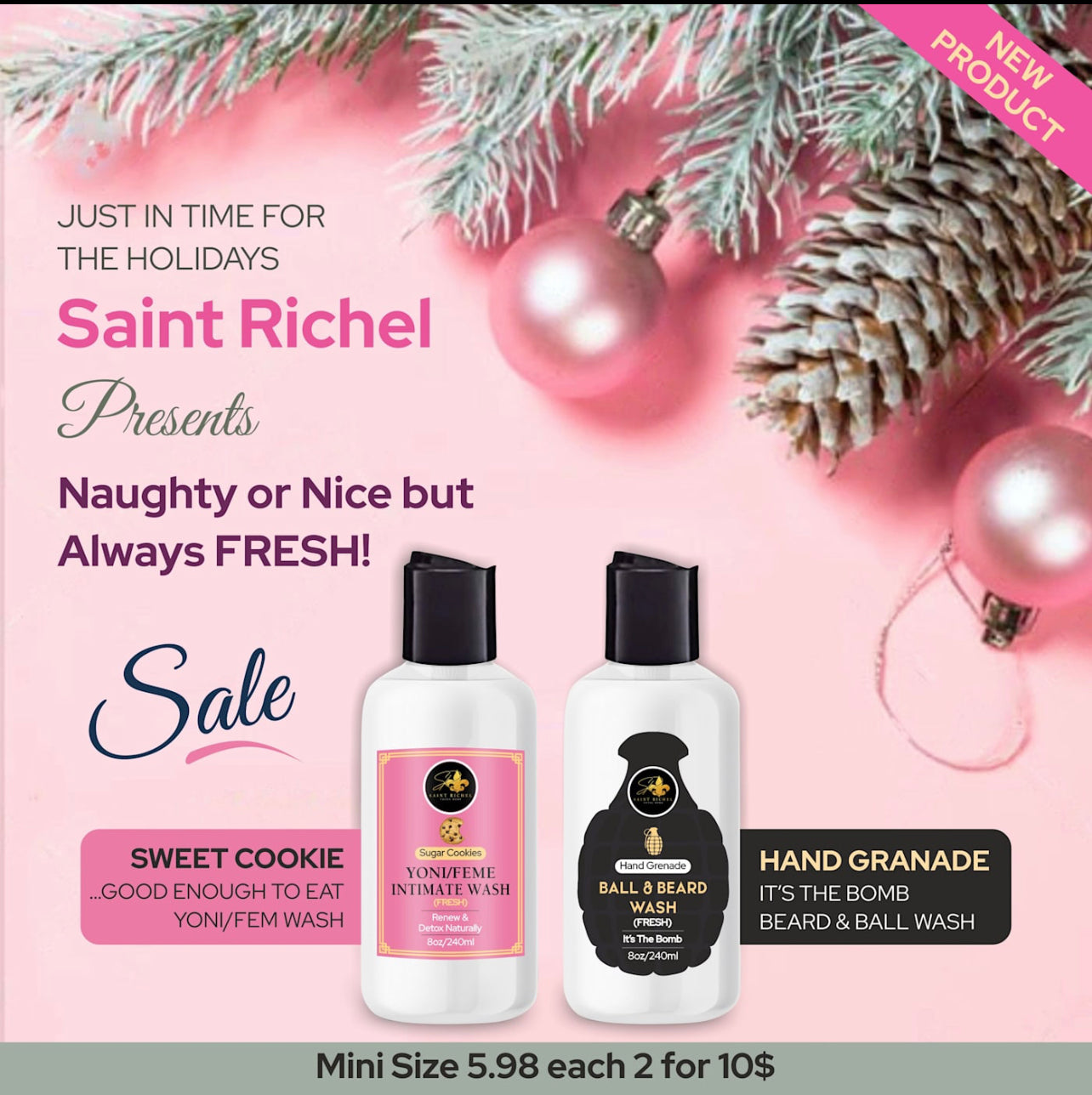 Fresh pre-order -intimate bundle